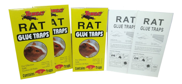 TOMCAT LARGE EXTRA STRENGTH MOUSE / RAT GLUE TRAPS - (28cm)